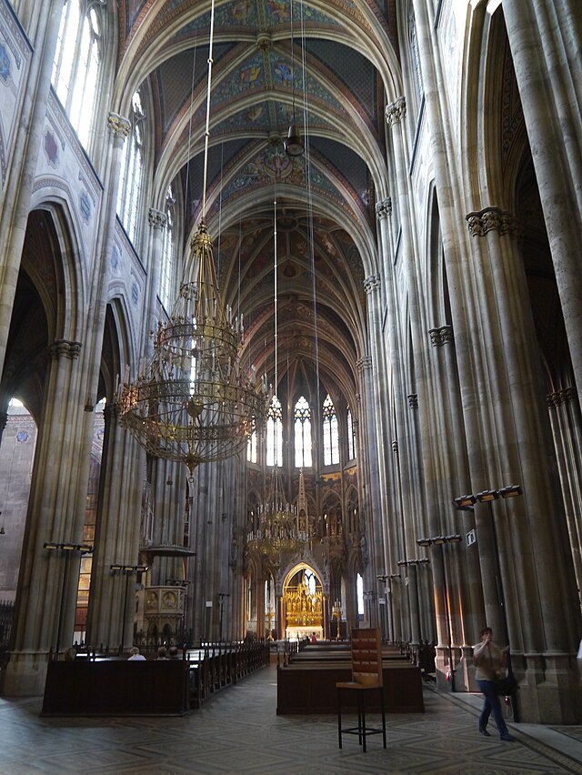 Votivkirche von innen (Foto: Wikimedia Commons)