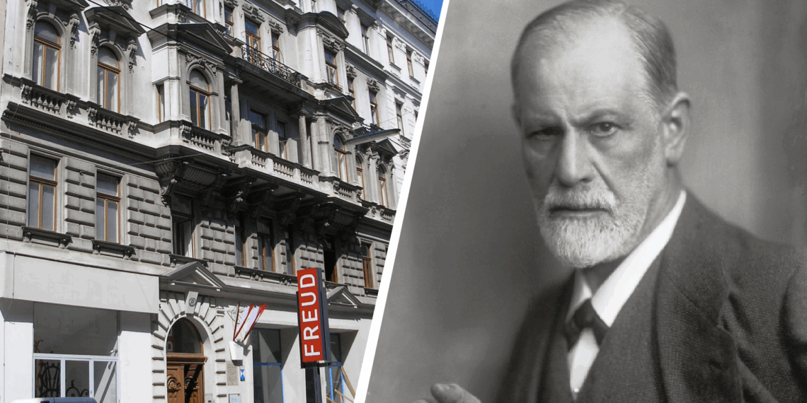 Foto: Sigmund Freud am Alsergrund