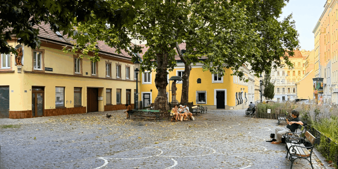 Der Sobieskiplatz am Alsergrund