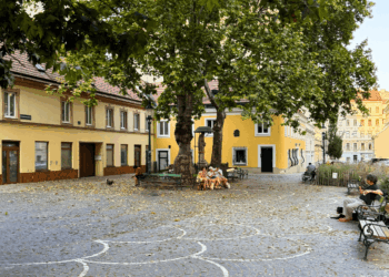 Der Sobieskiplatz am Alsergrund